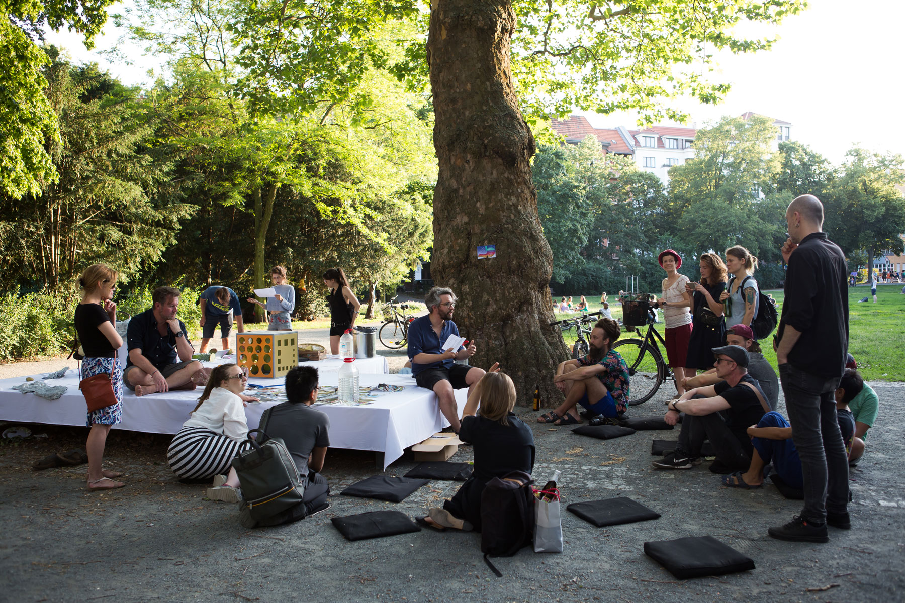 Stephan Zandt, Yams, aesthetics of food and the ideal of a fulfilled life or: How to solve the problem of appetite. Photo: Billie Sara Clarken.